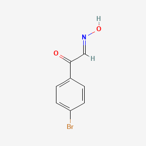 (2E)-1-(4-bromophenyl)-2-hydroxyiminoethanone