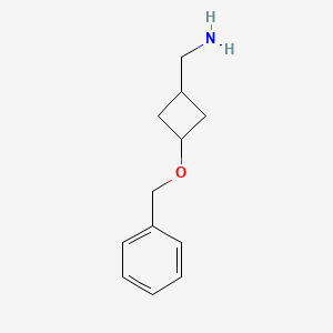 1-[3-(Benzyloxy)cyclobutyl]methanamine