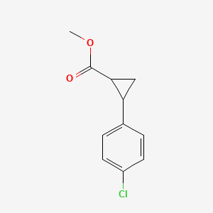 Methyl 2-(4-chlorophenyl)cyclopropanecarboxylate