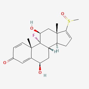 molecular formula C20H25FO4S B1228467 Fpl 66365XX CAS No. 119262-79-2