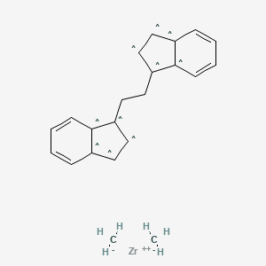 molecular formula C22H22Zr B12284707 CID 167996624 