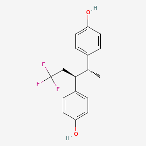 molecular formula C17H17F3O2 B1228471 Terfluranol CAS No. 64396-09-4