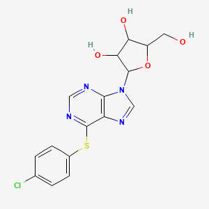 6-S-(4-Chlorophenyl)-6-thio-inosine