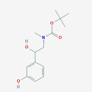 molecular formula C14H21NO4 B12284841 N-Boc-(R)-phenylephrine 