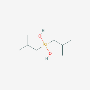 molecular formula C8H20O2Si B12284903 Diisobutylsilanediol CAS No. 18230-63-2