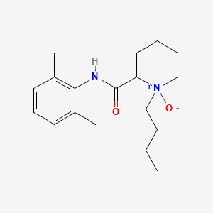 molecular formula C18H28N2O2 B12284905 Bupivacaine N-oxide CAS No. 1346597-81-6