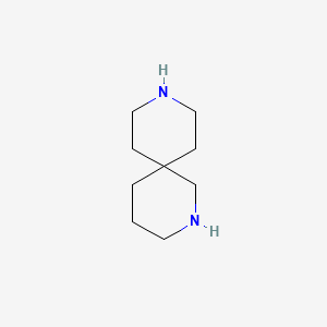 molecular formula C9H18N2 B12284908 2,9-Diazaspiro[5.5]undecane 