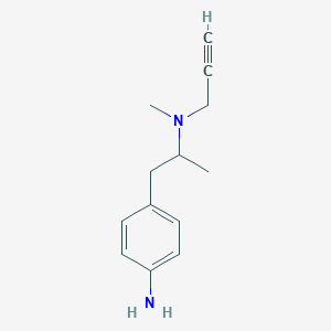 molecular formula C13H18N2 B12284948 rac4-AminoDeprenyl-d3 