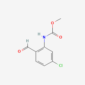 Methyl (5-Chloro-2-formylphenyl)carbamate