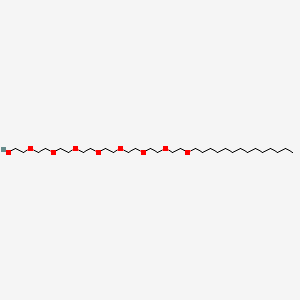 molecular formula C30H62O9 B1228501 单十四烷基醚八聚乙二醇 CAS No. 27847-86-5