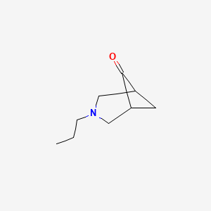 3-Propyl-3-azabicyclo[3.1.1]heptan-6-one