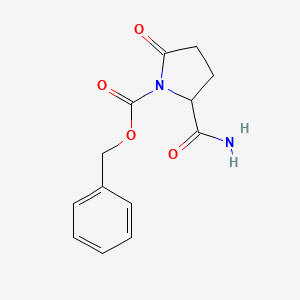 (S)-1-((Benzyloxy)carbonyl)-5-oxopyrrolidine-2-carboxamide