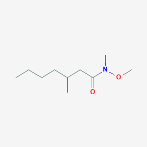 N-methoxy-N,3-dimethylheptanamide