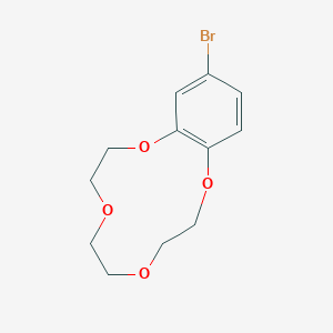 1,4,7,10-Benzotetraoxacyclododecin, 12-bromo-2,3,5,6,8,9-hexahydro-