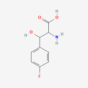 2-Amino-3-(4-fluorophenyl)-3-hydroxypropanoic acid