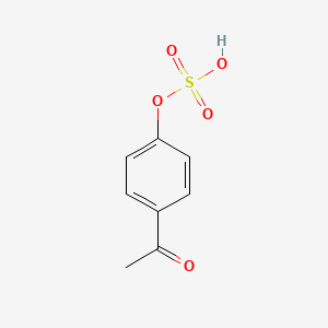 molecular formula C8H8O5S B1228517 4-Acetylphenol sulfate 