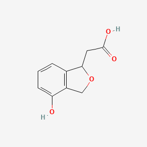 molecular formula C10H10O4 B1228519 3-脱氧异奥克拉西尼酸 