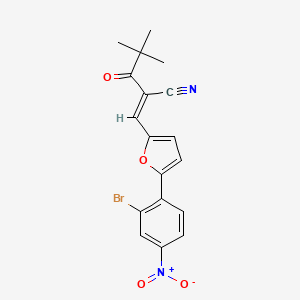 1,3-Bis(3-cyanopropyl)imidazolium bis(trifluoromethylsulfonyl)imide