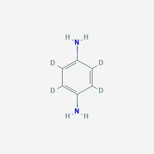 molecular formula C6H8N2 B122853 1,4-苯二胺-d4 CAS No. 119516-83-5