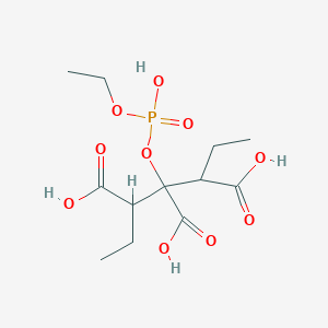 molecular formula C12H21O10P B1228530 Ethylphosphocitrate CAS No. 73319-80-9
