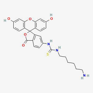 molecular formula C27H27N3O5S B1228531 4-N-6-Ahtuf CAS No. 77228-88-7