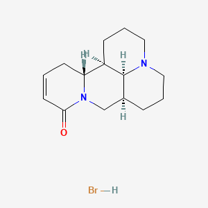 molecular formula C15H23BrN2O B1228532 Sophocarpine hydrobromide CAS No. 78003-71-1