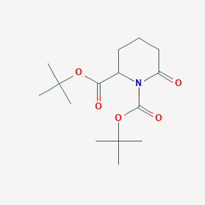 (2S)-6-Oxo-1,2-piperidinedicarboxylicAcid1,2-Bis(1,1-dimethylethyl)Ester