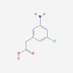 2-(3-Amino-5-chlorophenyl)acetic acid