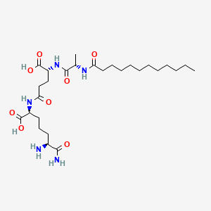 molecular formula C27H49N5O8 B1228541 Tabilautide CAS No. 78088-46-7