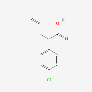 2-(4-Chlorophenyl)pent-4-enoicacid