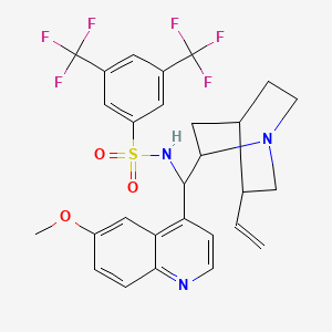 N-[(9R)-6'-Methoxycinchonan-9-yl]-3,5-bis(trifluoromethyl)benzenesulfonamide