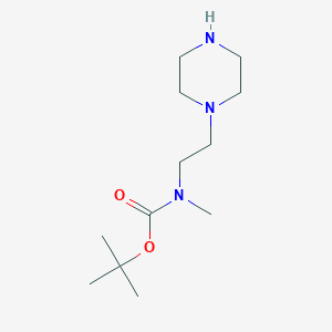 2-Piperazino-N-Boc-N-methyl-ethanamine