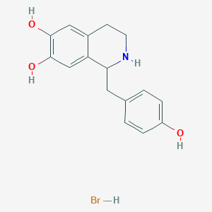 molecular formula C16H18BrNO3 B12285491 Higenamine Hydrobromide Salt 