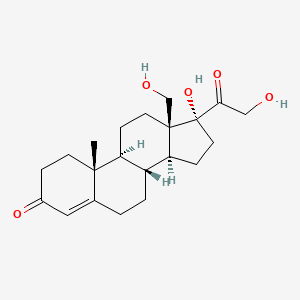 molecular formula C21H30O5 B1228555 18-Hydroxy-11-deoxycortisol CAS No. 35121-42-7