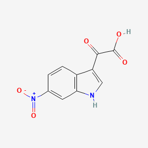 2-(6-Nitro-3-indolyl)-2-oxoacetic Acid