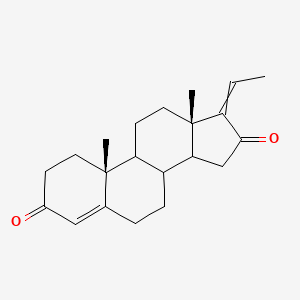 molecular formula C21H28O2 B1228557 Z/E-Guggulsterone 