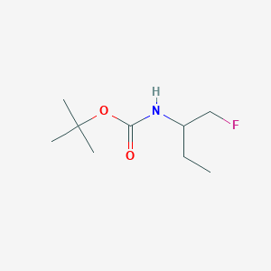 tert-butyl N-(1-fluorobutan-2-yl)carbamate