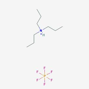 molecular formula C9H22F6NP B12285649 Tripropylammonium hexafluorophosphate 