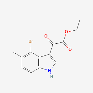 Ethyl 2-(4-Bromo-5-methyl-3-indolyl)-2-oxoacetate