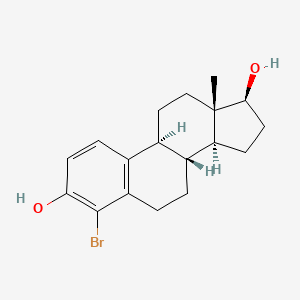 Estra-1,3,5(10)-triene-3,17-diol, 4-bromo-, (17beta)-