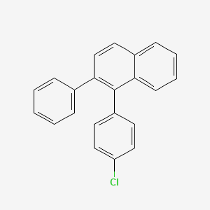 1-(4-Chlorophenyl)-2-phenylnaphthalene