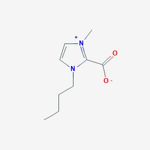 molecular formula C9H14N2O2 B12285686 1-Butyl-3-methyl-1H-imidazol-3-ium-2-carboxylate 