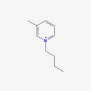 molecular formula C10H16N+ B1228570 1-Butyl-3-methylpyridinium CAS No. 125867-77-8