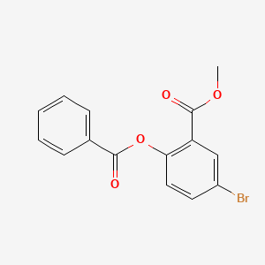 Methyl 2-(benzoyloxy)-5-bromobenzoate