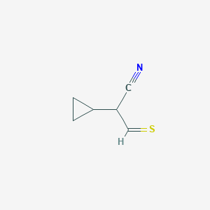 1-(Mercaptomethyl)-cyclopropylacetonitrile