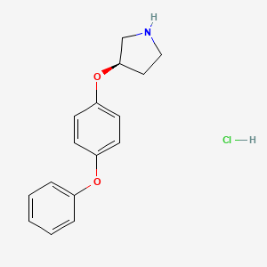 (R)-3-(4-Phenoxyphenoxy)pyrrolidine HCl