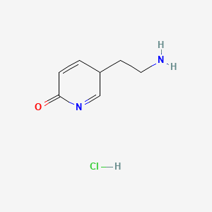 3-(2-aminoethyl)-3H-pyridin-6-one;hydrochloride