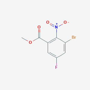 Methyl 3-bromo-5-fluoro-2-nitrobenzoate