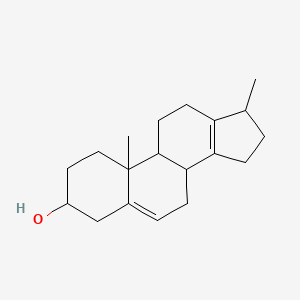 molecular formula C19H28O B12285794 (3beta,17beta)-17-Methyl-18-norandrosta-5,13-dien-3-ol 