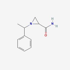 (R)-1-[(1R)-alpha-Methylbenzyl]aziridine-2-carboxamide